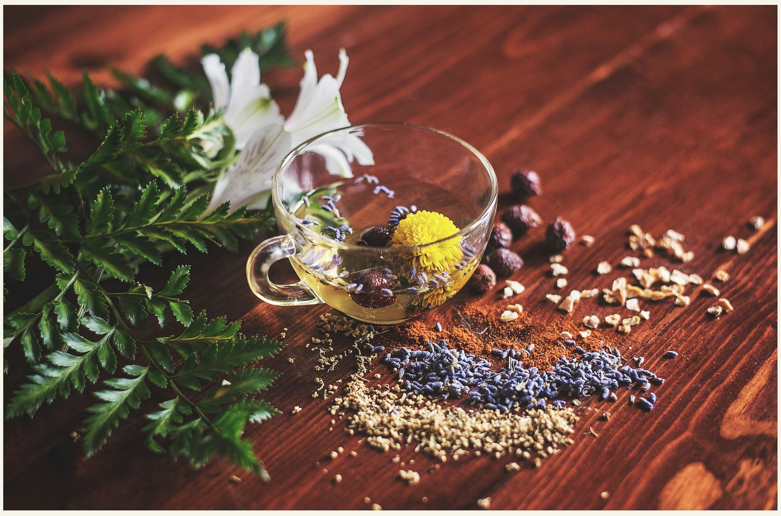 Traditional preparation of restorative Ayurvedic herbal teas and kwath